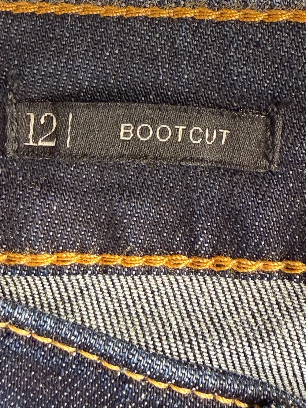 Talbots Flawless 5 Pocket Bootcut Jeans Dark Wash 12